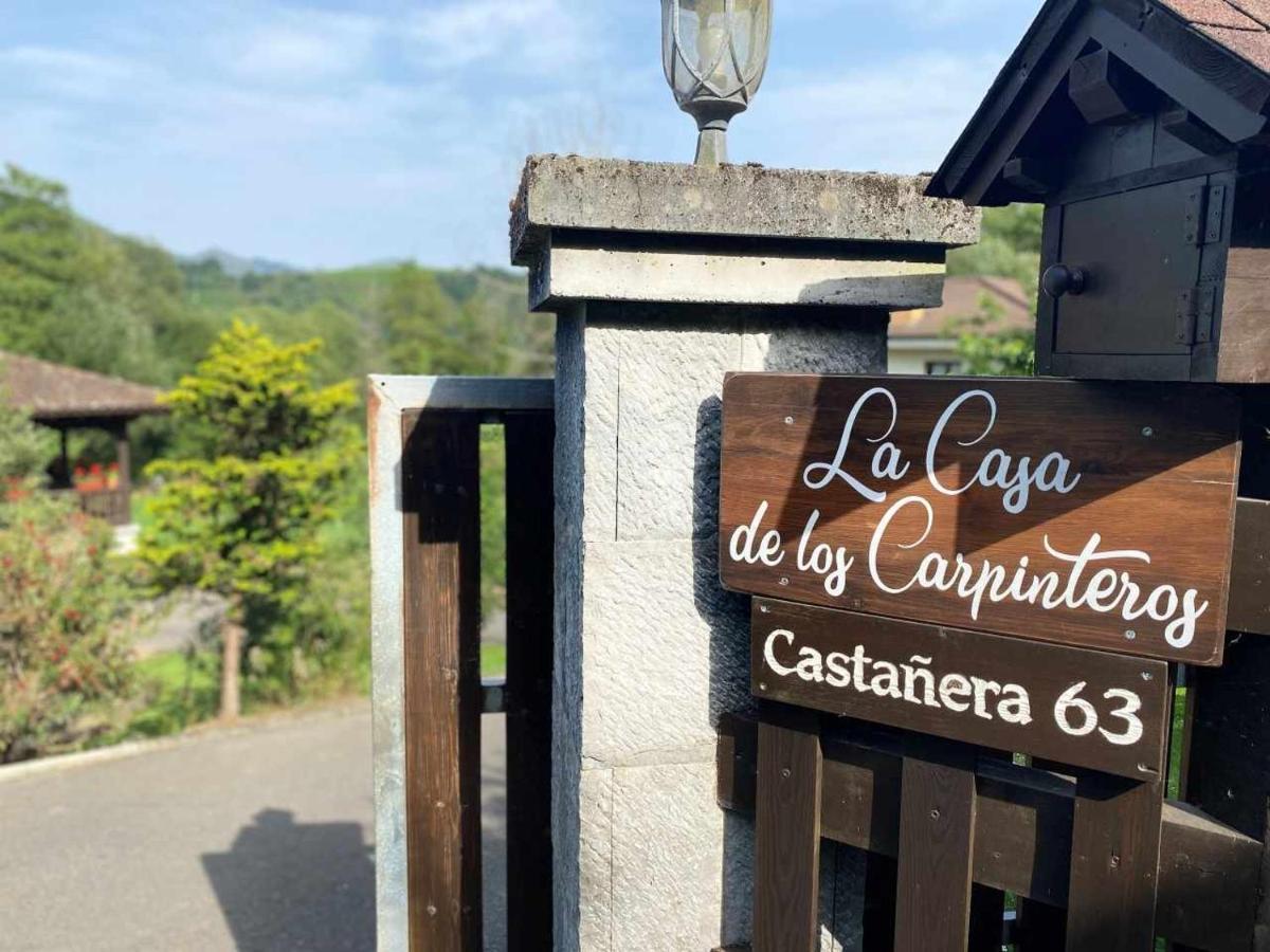 Casa De Los Carpinteros Les Arriondes Exterior foto